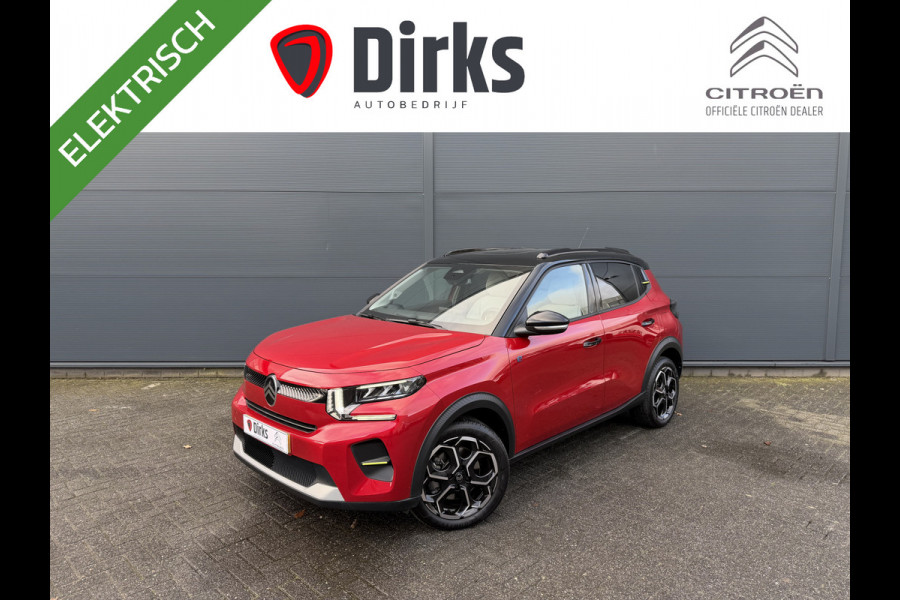 Citroën ë-C3 Max 113pk 44 kWh (Camera- Automatische Airco - Navigatie - Apple Carplay - LED - 17")