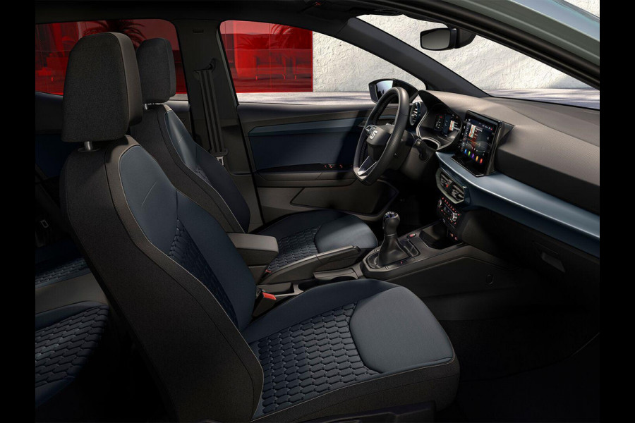 Seat Ibiza Style Business Connect 1.0 EcoTSI 95 pk | Oniric Grey Metallic | Velgen 'Design Machined' | Safe & Driving Pack M | Apple Carplay | Sensoren V+A | Achteruitrij camera