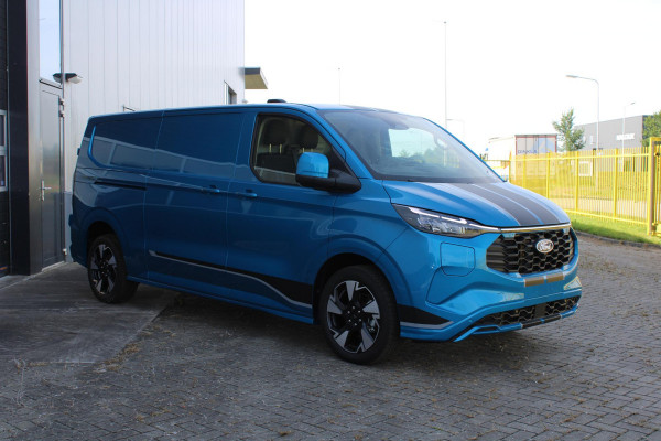 Ford Transit Custom 320 2.5 PHEV L2H1 Sport 233pk | Inklapbare trekhaak | 19 inch lichtmetalen Sport velgen (mat zwart) | Verwarmbaar stuurwiel  | Navigatie systeem | B&O speakers