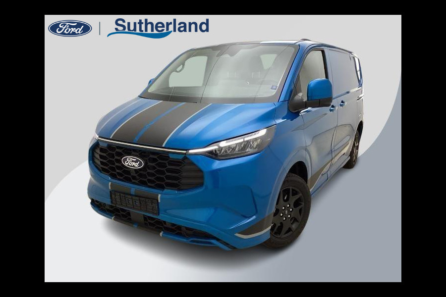 Ford Transit Custom 320 2.5 PHEV L1H1 Sport 233pk | Adaptieve cruise | BLIS | prijs incl. BPM en excl. BTW Dubbele Schuifdeuren elektrisch bedienbaar | Stoelverwarming | All Weather Banden | 360 Camera | Verlengde Fabrieksgarantie tot 10-2029