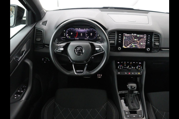 Škoda Karoq 1.5 TSI Sportline | Trekhaak | Stoelverwarming | Virtual Cockpit | Stuurverwarming | Carplay | Sportstoelen | Camera | Navigatie | Cruise control | Parkeerhulp