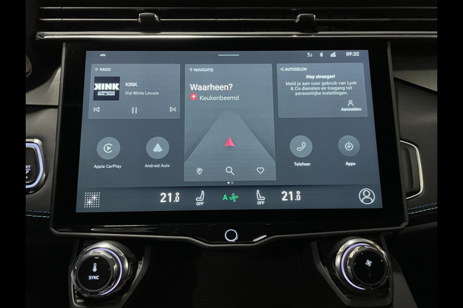 Lynk & Co 01 1.5 PHEV|ZWARTE HEMEL|PANO|ACC|360 CAMERA|ANDROID/CARPLAY|STOELVERW|INFINITY AUDIO|MEMORY|ELEK. A-KLEP + INTERIEUR|