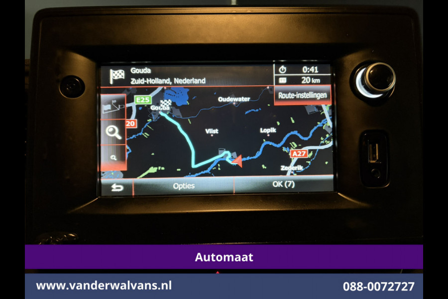 Opel Movano 2.3 Turbo 150pk Automaat L1H1 Euro6 Airco | Imperiaal | Navigatie | Camera | 2500kg Trekhaak Cruisecontrol, Parkeersensoren, Bijrijdersbank