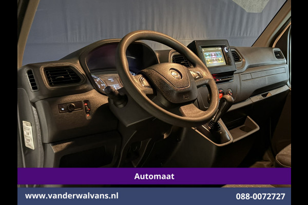 Opel Movano 2.3 Turbo 150pk Automaat L1H1 Euro6 Airco | Imperiaal | Navigatie | Camera | 2500kg Trekhaak Cruisecontrol, Parkeersensoren, Bijrijdersbank