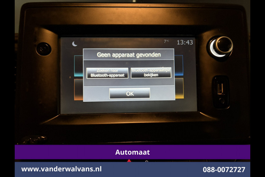 Opel Movano 2.3 Turbo 150pk Automaat L1H1 Euro6 Airco | Imperiaal | Navigatie | Camera | 2500kg Trekhaak Cruisecontrol, Parkeersensoren, Bijrijdersbank