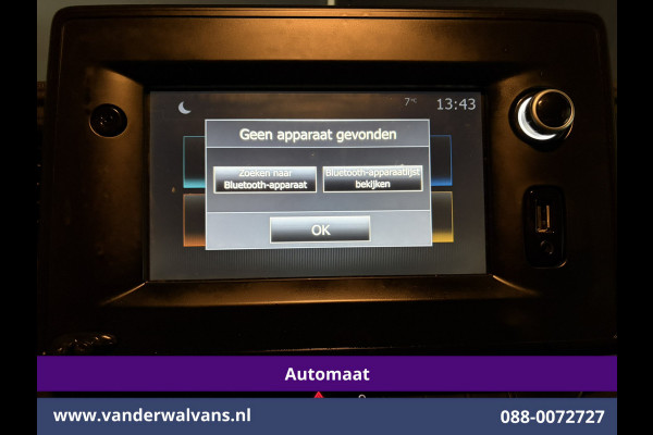 Opel Movano 2.3 Turbo 150pk Automaat L1H1 Euro6 Airco | Imperiaal | Navigatie | Camera | 2500kg Trekhaak Cruisecontrol, Parkeersensoren, Bijrijdersbank