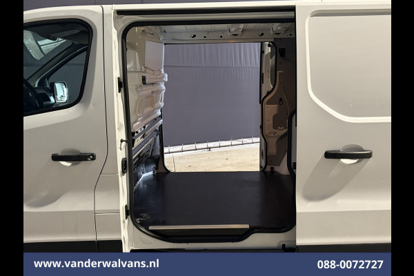 Renault Trafic 2.0 dCi 120pk L1H1 Euro6 Airco | 2x zijdeur | Navigatie | LED | Trekhaak | Cruisecontrol Parkeersensoren, Bijrijdersbank