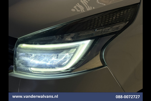 Renault Trafic 2.0 dCi 120pk L1H1 Euro6 Airco | 2x zijdeur | Navigatie | LED | Trekhaak | Cruisecontrol Parkeersensoren, Bijrijdersbank