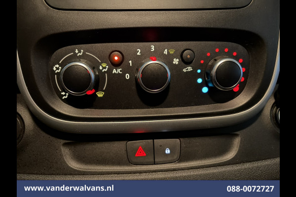 Renault Trafic 2.0 dCi 120pk L1H1 Euro6 Airco | 2x zijdeur | Navigatie | LED | Trekhaak | Cruisecontrol Parkeersensoren, Bijrijdersbank