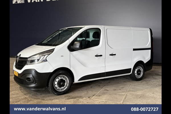 Renault Trafic 2.0 dCi 120pk L1H1 Euro6 Airco | 2x zijdeur | Navigatie | LED | Trekhaak | Cruisecontrol Parkeersensoren, Bijrijdersbank