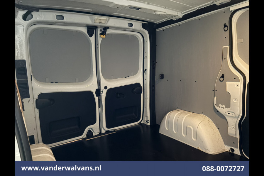 Renault Trafic 2.0 dCi 120pk L1H1 Euro6 Airco | 2x zijdeur | Navigatie | LED | Trekhaak | Cruisecontrol Parkeersensoren, Bijrijdersbank