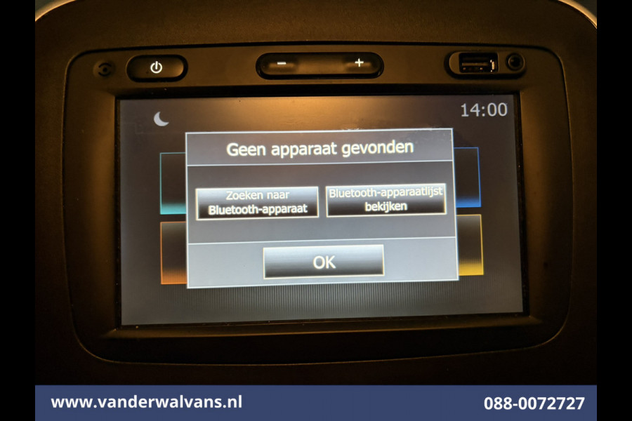 Renault Trafic 2.0 dCi 120pk L1H1 Euro6 Airco | 2x zijdeur | Navigatie | LED | Trekhaak | Cruisecontrol Parkeersensoren, Bijrijdersbank