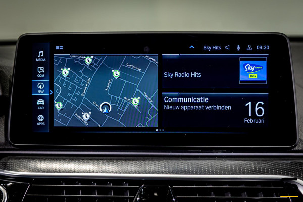 BMW 5 Serie 530e xDrive High Executive|M-sport|Leder|HUD|Cam