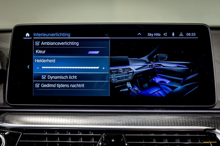 BMW 5 Serie 530e xDrive High Executive|M-sport|Leder|HUD|Cam