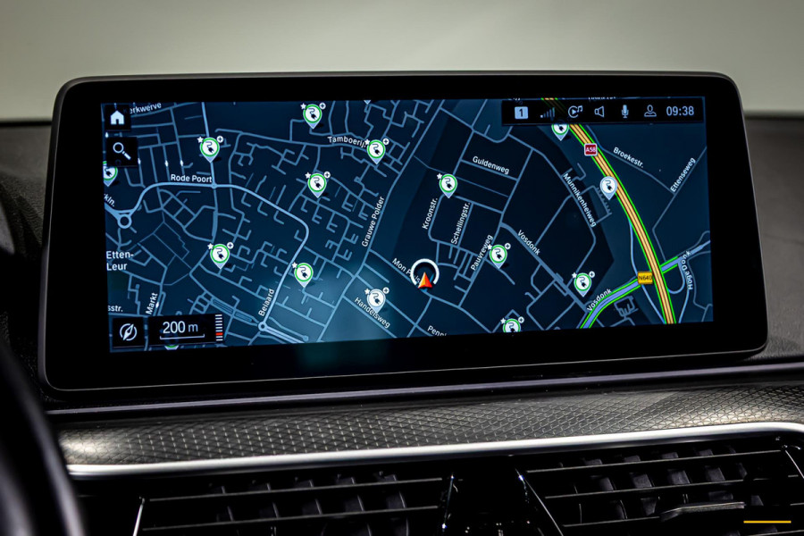 BMW 5 Serie 530e xDrive High Executive|M-sport|Leder|HUD|Cam