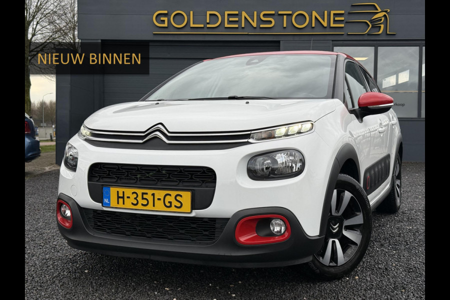 Citroën C3 1.2 PureTech S&S Feel 2e Eigenaar,Navi,Camera,Automaat,110pk,D-riem recent vv,Clima,Cruise,Pdc,Dealer Onderhouden,Lm velgen,Apk tot 05-2027