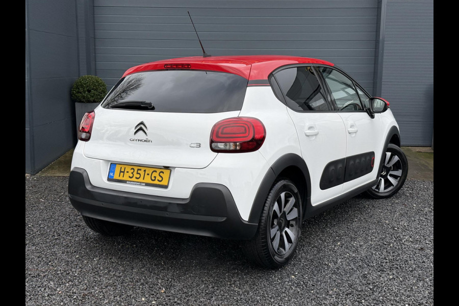 Citroën C3 1.2 PureTech S&S Feel 2e Eigenaar,Navi,Camera,Automaat,110pk,D-riem recent vv,Clima,Cruise,Pdc,Dealer Onderhouden,Lm velgen,Apk tot 05-2027