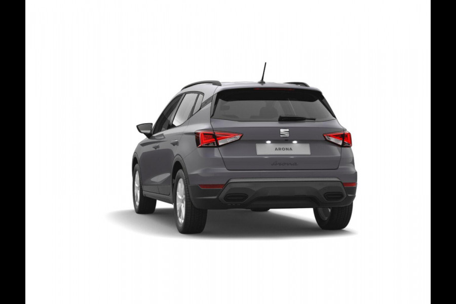 Seat Arona 1.0 EcoTSI Style Business Connect | Premium Lak 'Graphene Grey' | Verwarmbare voorstoelen | Achteruitrijcamera | Sensoren V+A | Vergroot Virtual Cockpit