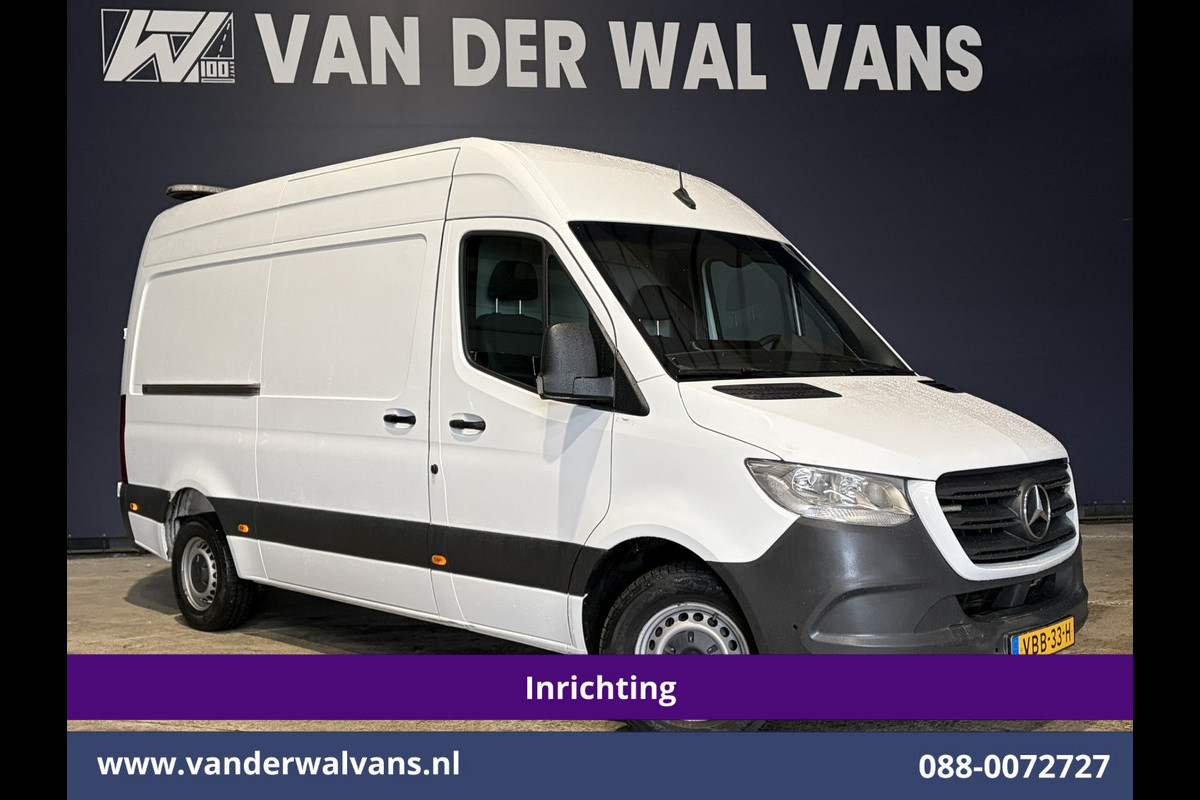 Mercedes-Benz Sprinter 316 CDI 164pk 3500kg Trekhaak L2H2 Inrichting Euro6 Airco | Omvormer | Camera | Apple Carplay | Cruisecontrol Android Auto, Parkeersensoren