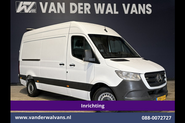 Mercedes-Benz Sprinter 316 CDI 164pk 3500kg Trekhaak L2H2 Inrichting Euro6 Airco | Omvormer | Camera | Apple Carplay | Cruisecontrol Android Auto, Parkeersensoren