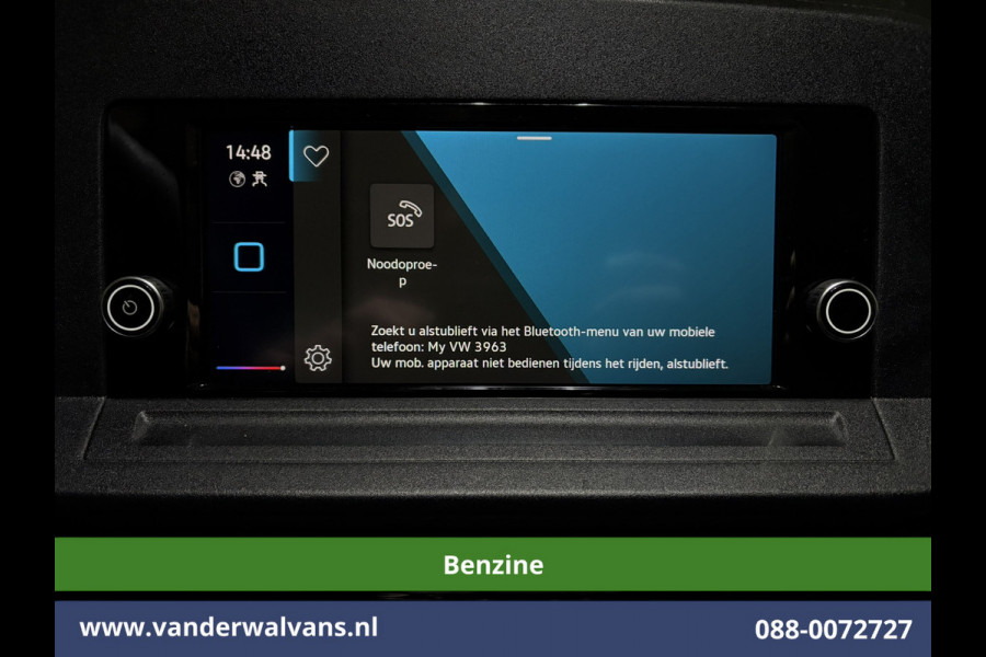Volkswagen Caddy Cargo Maxi 1.5 TSI 116pk Benzine motor L2H1 Fabrieksgarantie Euro6 Airco | Camera | Apple Carplay Bumper in de kleur, Android Auto, Zijdeur