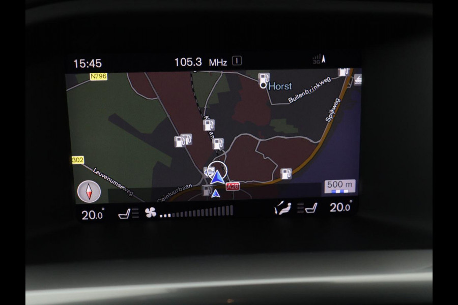 Volvo V60 2.0 T4 Sport | Stoelverwarming | Bi-Xenon | Leder/Alcantara | Trekhaak | Navigatie | Bluetooth | Cruise control | Parkeerhulp | Climate control | Origineel NL