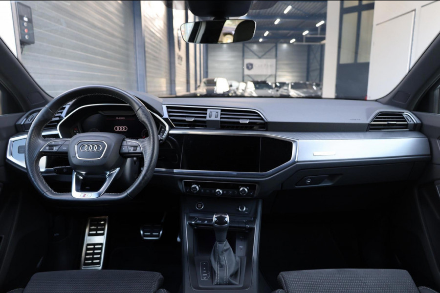 Audi Q3 Sportback 45 TFSI quattro S edition 3x S-LINE/SFEER/VIRTUAL/PANO/HALF LEDER+S.VERWARMING/20" LMV/CAM/ACC/12 MND GARANTIE!