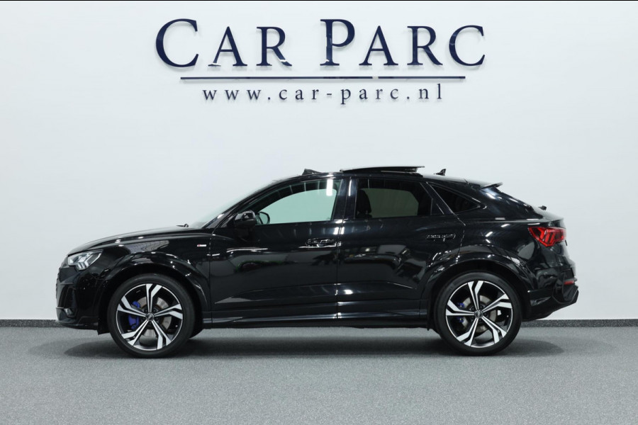 Audi Q3 Sportback 45 TFSI quattro S edition 3x S-LINE/SFEER/VIRTUAL/PANO/HALF LEDER+S.VERWARMING/20" LMV/CAM/ACC/12 MND GARANTIE!