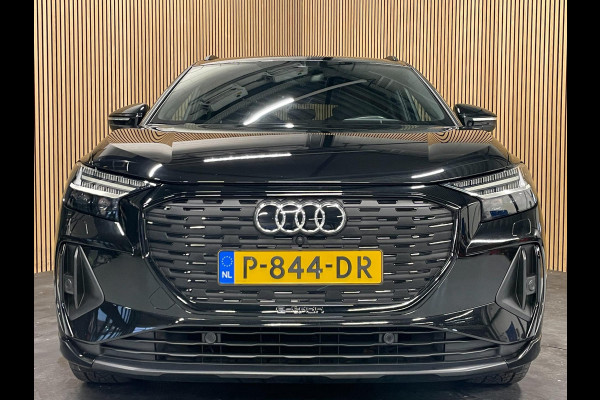 Audi Q4 e-tron 40 S Edition Competition 77 kWh|100%SOH|BLACK ED.|TREKH.|ACC|CARPLAY|CAMERA|STOELVERW.|NL-AUTO|NAP|1e EIG|INCL BTW|