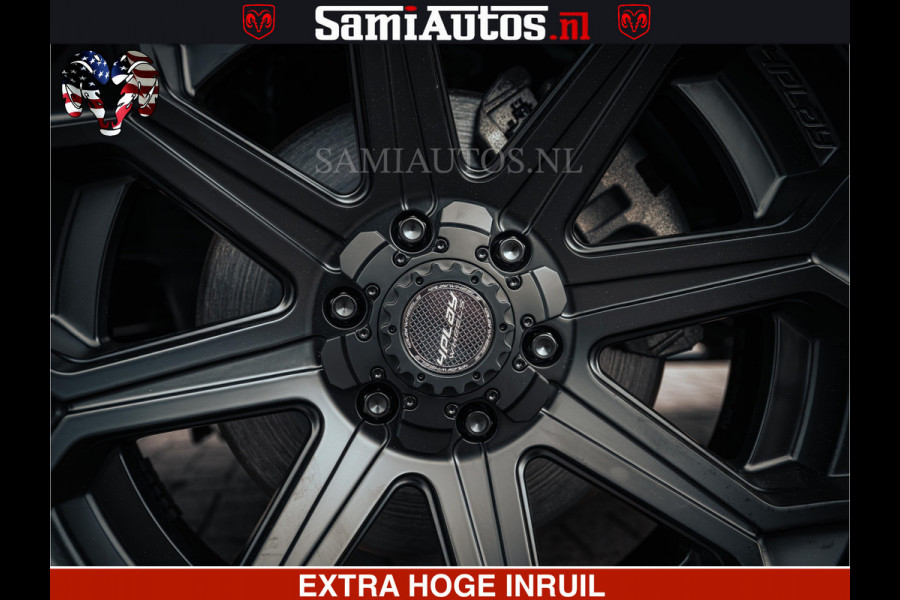 Dodge Ram 1500 Limited Night | 5.7 V8 Hemi Full Option | LPG | Comfortabele Dubbele Cabine met Royale 5 Zitplaatsen | De Meest Luxe en Volle Pick-Up in zijn Klasse | BPM vrij | Nu Leverbaar uit Voorraad | Voorraad Nr v45lp