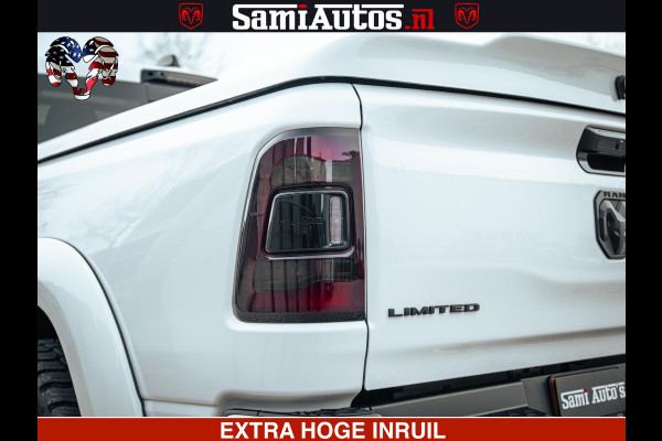 Dodge Ram 1500 Limited Night | 5.7 V8 Hemi Full Option | LPG | Comfortabele Dubbele Cabine met Royale 5 Zitplaatsen | De Meest Luxe en Volle Pick-Up in zijn Klasse | BPM vrij | Nu Leverbaar uit Voorraad | Voorraad Nr v45lp