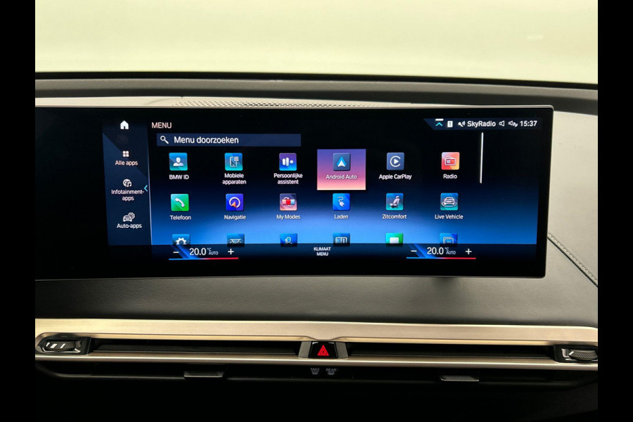 BMW iX XDrive40 High Executive 77 kWh | Origineel Nederlands | 1e Eigenaar Trekhaak Harman/kardon Head Up Panoramadak Memorie