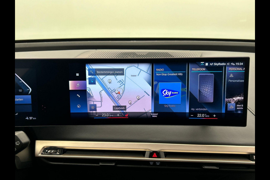 BMW iX XDrive40 High Executive 77 kWh | Origineel Nederlands | 1e Eigenaar Trekhaak Harman/kardon Head Up Panoramadak Memorie