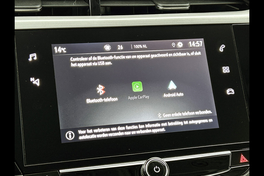 Opel CORSA-E Level 2 Edition 100KW / SOH 100% / 50 kWh Fase 3 / Airco-Ecc. / Cruise-ctr. / Apple Carplay Android / Apk 06-2027