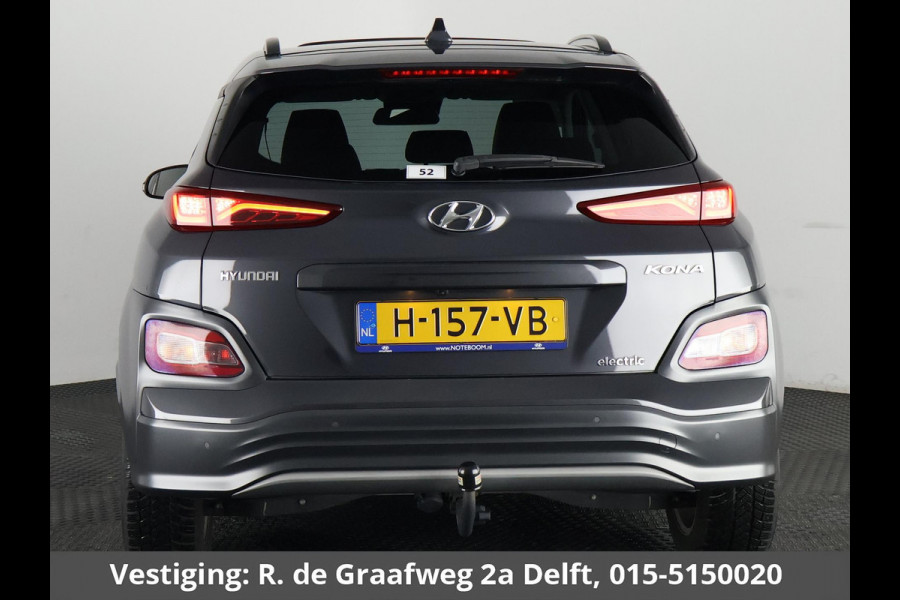 Hyundai Kona EV Premium 64 kWh | Schuif-Kanteldak | Stuur-& Stoelverwarming | Apple Carplay&AndroidAUTO | Leder | Camera |