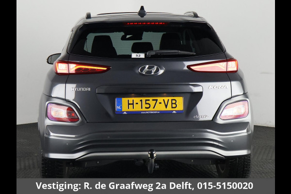 Hyundai Kona EV Premium 64 kWh | Schuif-Kanteldak | Stuur-& Stoelverwarming | Apple Carplay&AndroidAUTO | Leder | Camera |