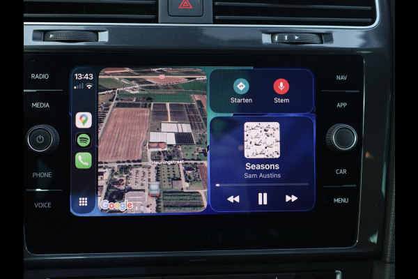 Volkswagen Golf 1.6 TDI 116 PK AUT. *1e EIGENAAR / BTW* + MASSAGE | CARPLAY | ADAPTIVE CRUISE | TREKHAAK | STOELVERW. | DAB