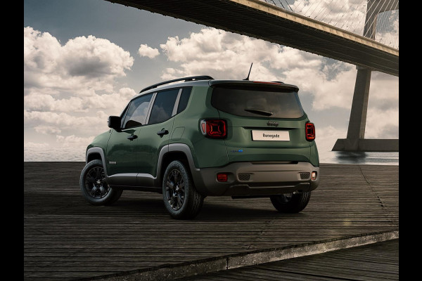 Jeep Renegade 4xe 240 Plug-in Hybrid Electric The North Star | Schuif/Kanteldak | Winter Pack | Techno Green