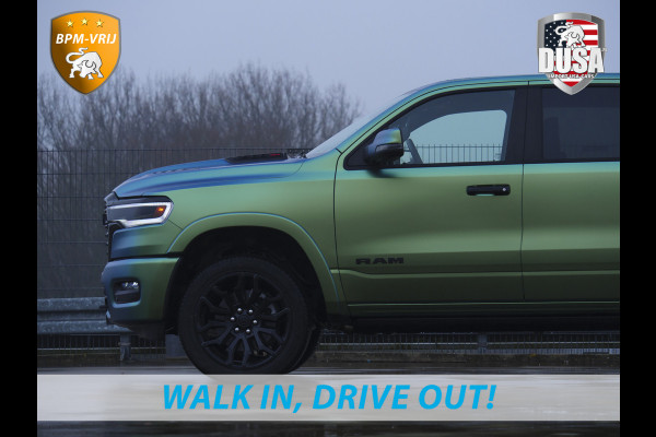 Dodge Ram | 1500 | Limited | 3.0L Twin-Turbo I6 | High Output | BPM-VRIJ |  Arctic Borealis | 14,4'' U Connect | RAMBOX Getoonde accessoires zijn verkrijgbaar tegen meerprijs
