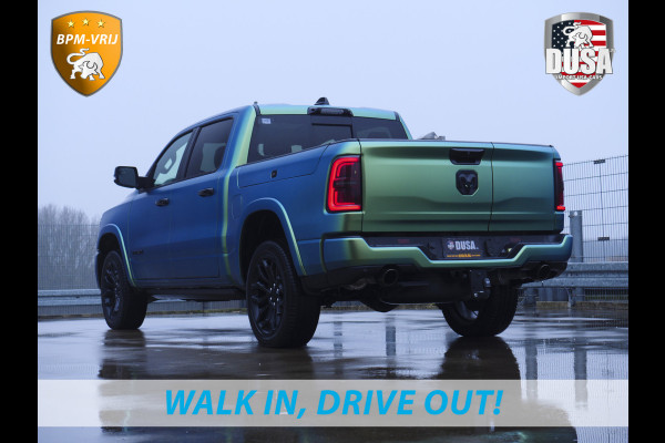 Dodge Ram | 1500 | Limited | 3.0L Twin-Turbo I6 | High Output | BPM-VRIJ |  Arctic Borealis | 14,4'' U Connect | RAMBOX Getoonde accessoires zijn verkrijgbaar tegen meerprijs