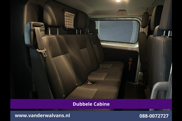 Ford Transit Custom 2.0 TDCI 131pk L2H1 Dubbele Cabine Euro6 Airco | 6-Zits | Camera | LED | 2800kg Trekhaak | Cruisecontrol Verwarmde voorruit, Android Auto, Dakdragers, Parkeersensoren