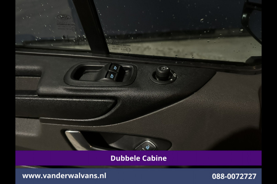Ford Transit Custom 2.0 TDCI 131pk L2H1 Dubbele Cabine Euro6 Airco | 6-Zits | Camera | LED | 2800kg Trekhaak | Cruisecontrol Verwarmde voorruit, Android Auto, Dakdragers, Parkeersensoren