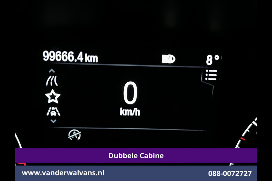 Ford Transit Custom 2.0 TDCI 131pk L2H1 Dubbele Cabine Euro6 Airco | 6-Zits | Camera | LED | 2800kg Trekhaak | Cruisecontrol Verwarmde voorruit, Android Auto, Dakdragers, Parkeersensoren