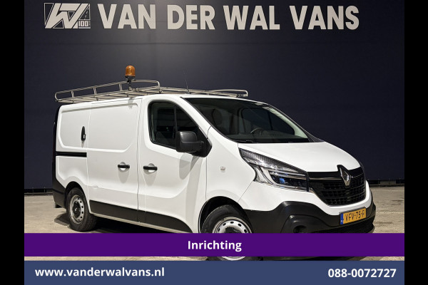 Renault Trafic 1.6 dCi L1H1 Inrichting Euro6 Airco | Imperiaal | Omvormer | Trekhaak | LED | Cruisecontrol Parkeersensoren, Bijrijdersbank
