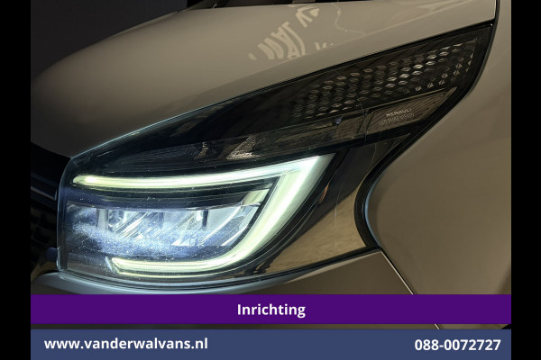Renault Trafic 1.6 dCi L1H1 Inrichting Euro6 Airco | Imperiaal | Omvormer | Trekhaak | LED | Cruisecontrol Parkeersensoren, Bijrijdersbank