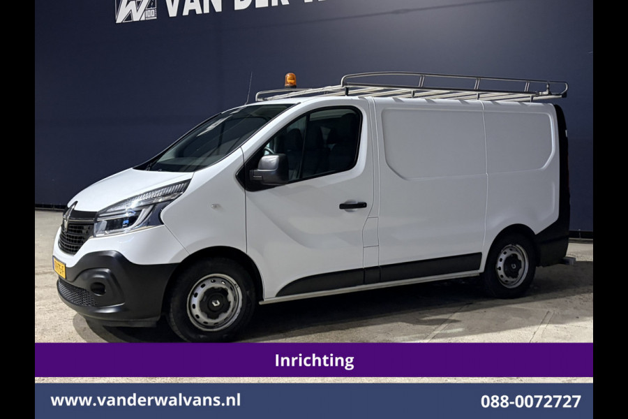 Renault Trafic 1.6 dCi L1H1 Inrichting Euro6 Airco | Imperiaal | Omvormer | Trekhaak | LED | Cruisecontrol Parkeersensoren, Bijrijdersbank