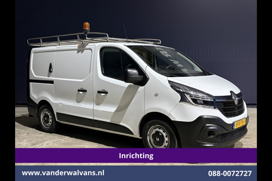 Renault Trafic 1.6 dCi L1H1 Inrichting Euro6 Airco | Imperiaal | Omvormer | Trekhaak | LED | Cruisecontrol Parkeersensoren, Bijrijdersbank