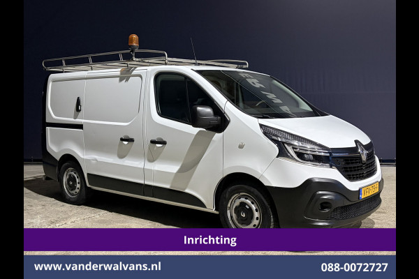 Renault Trafic 1.6 dCi L1H1 Inrichting Euro6 Airco | Imperiaal | Omvormer | Trekhaak | LED | Cruisecontrol Parkeersensoren, Bijrijdersbank