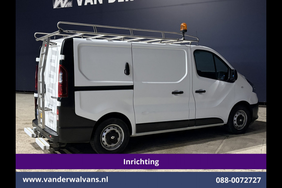 Renault Trafic 1.6 dCi L1H1 Inrichting Euro6 Airco | Imperiaal | Omvormer | Trekhaak | LED | Cruisecontrol Parkeersensoren, Bijrijdersbank