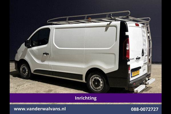 Renault Trafic 1.6 dCi L1H1 Inrichting Euro6 Airco | Imperiaal | Omvormer | Trekhaak | LED | Cruisecontrol Parkeersensoren, Bijrijdersbank